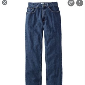 LL Bean Double L Jeans 34x32 Stonewashed